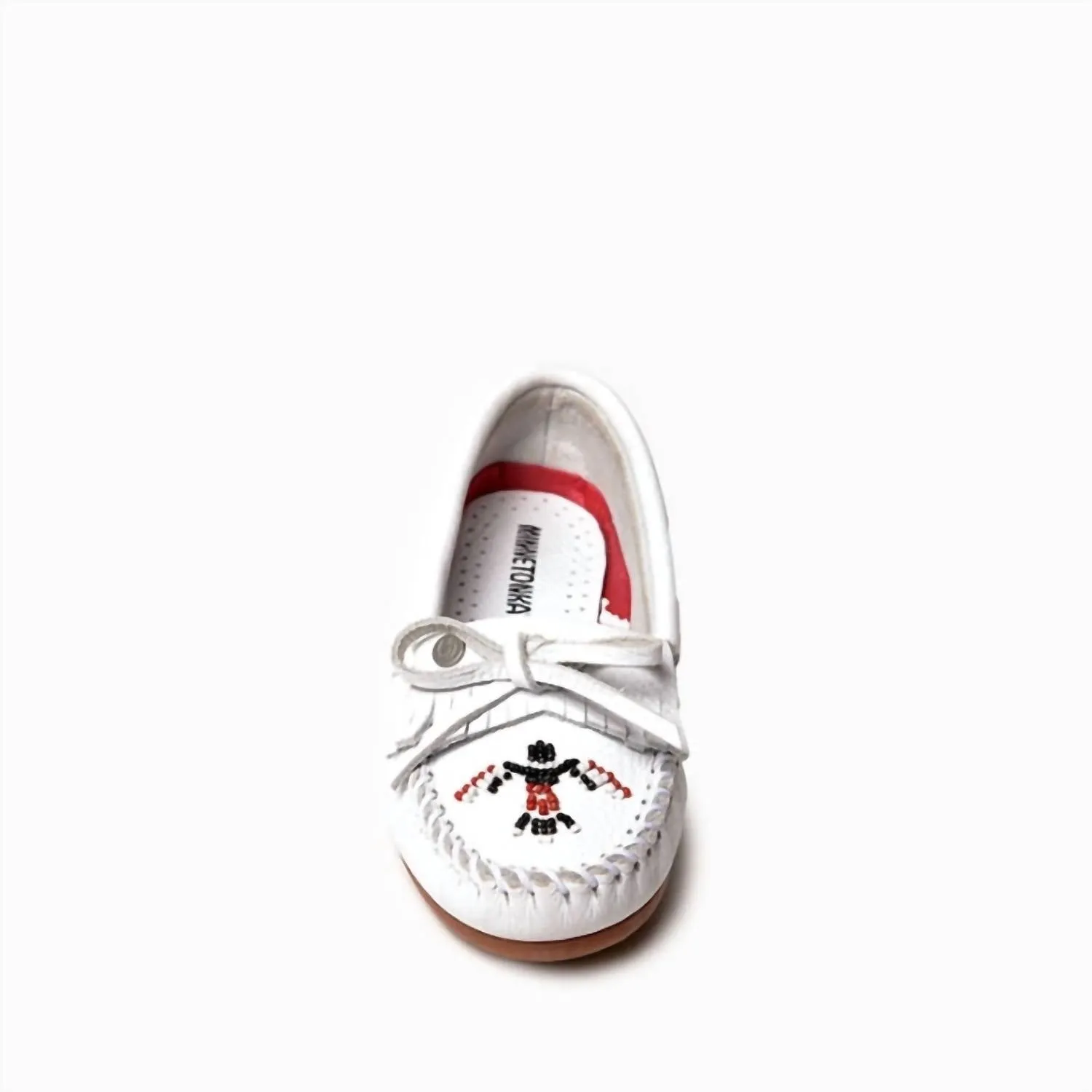 Women's Thunderbird Animikii Hardsole Moccasin In White