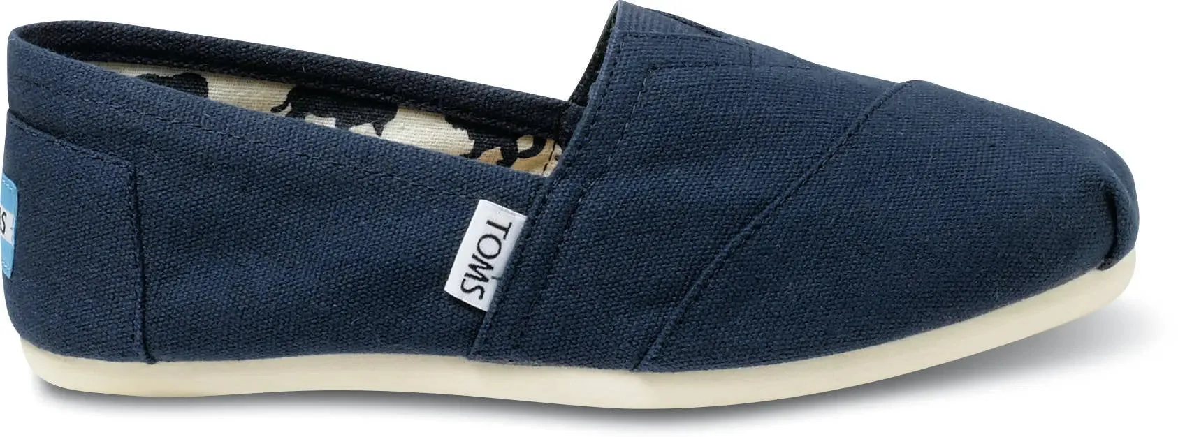 Womens TOMS Classic Alpargata  Iconic Slip-On with Lightweight Comfort