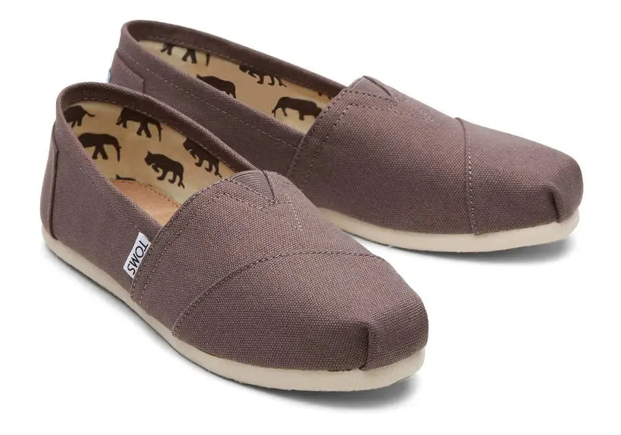 Womens TOMS Classic Alpargata  Iconic Slip-On with Lightweight Comfort