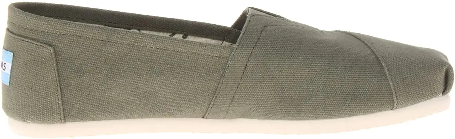 Womens TOMS Classic Alpargata  Iconic Slip-On with Lightweight Comfort