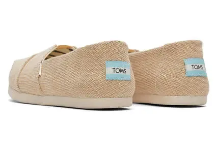 Womens TOMS Classic Alpargata  Iconic Slip-On with Lightweight Comfort