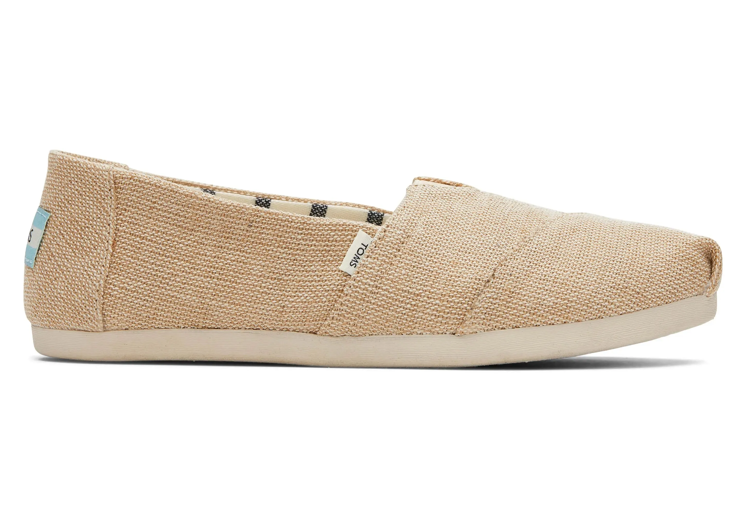 Womens TOMS Classic Alpargata  Iconic Slip-On with Lightweight Comfort