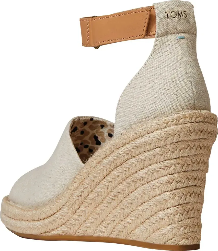 Womens TOMS Marisol  Chic Wedge Sandal with Cushioned Comfort