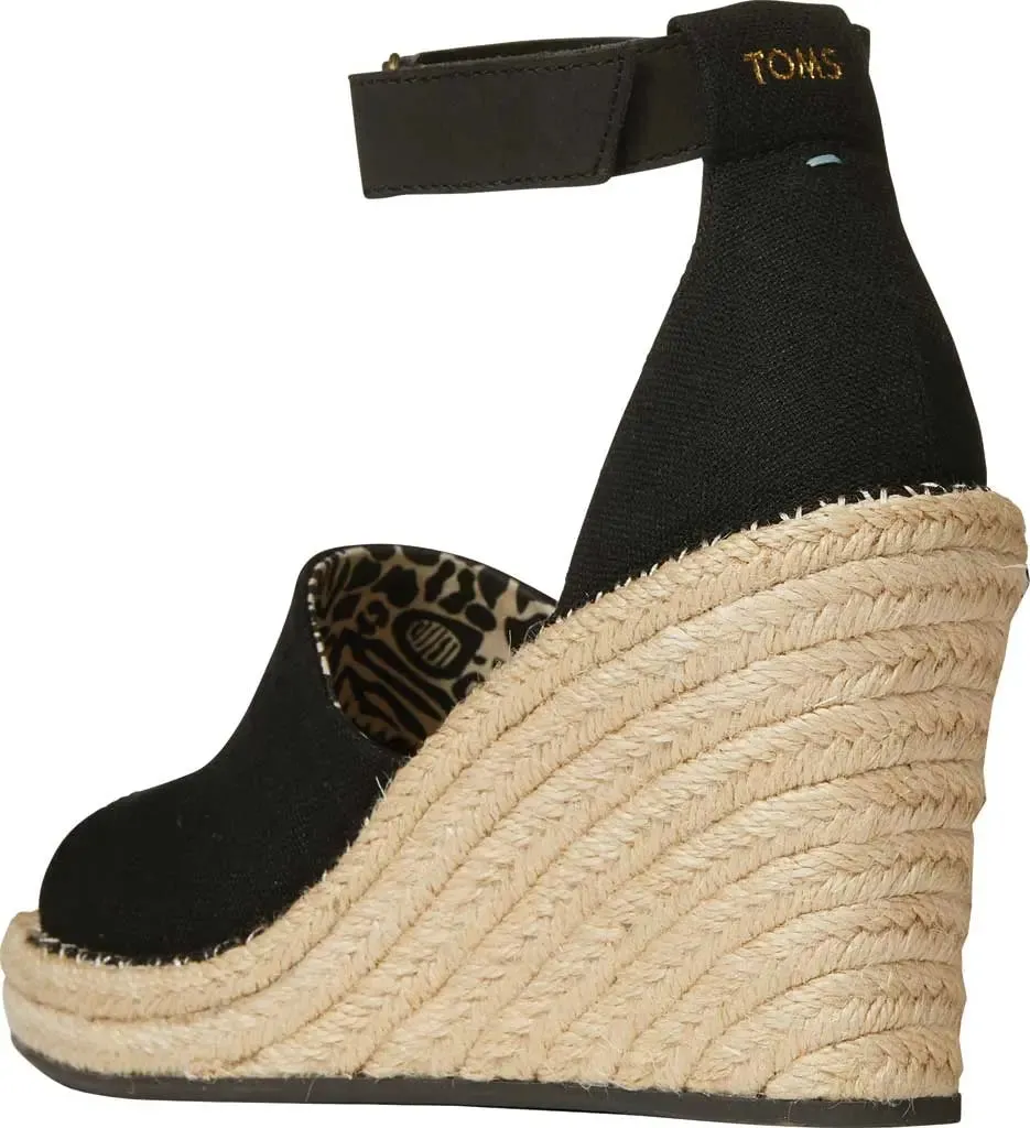 Womens TOMS Marisol  Chic Wedge Sandal with Cushioned Comfort
