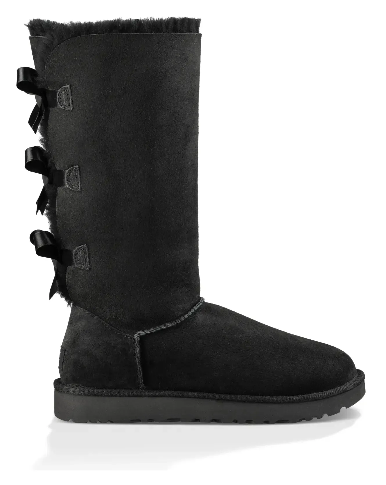 Womens UGG Bailey Bow Tall II  Cozy Sheepskin Boot with Feminine Bows