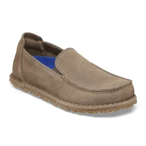 Women's Utti Slip On Moccasin In Gray Taupe