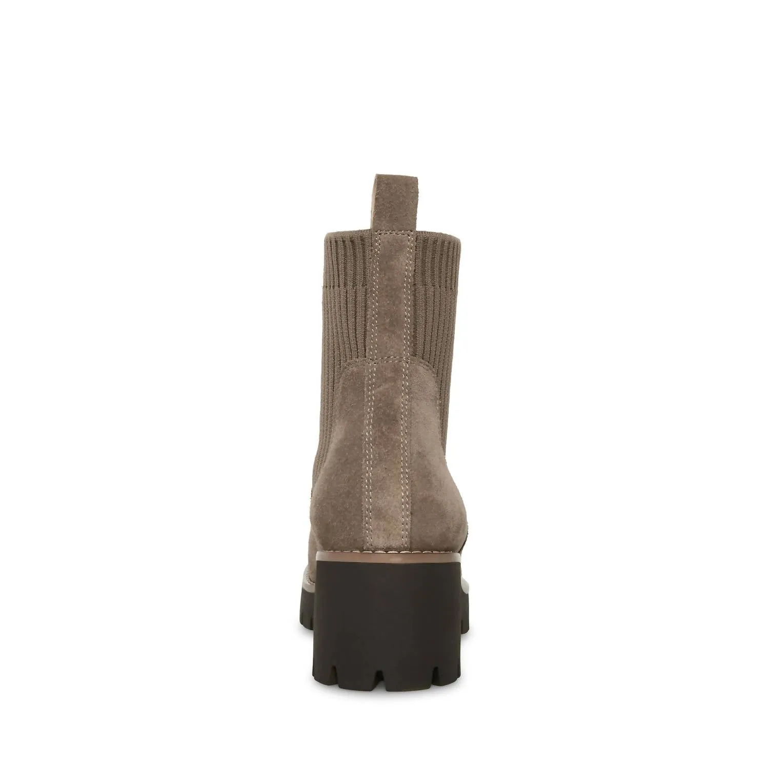 Women's Waterproof Darren Bootie In Dark Taupe Suede