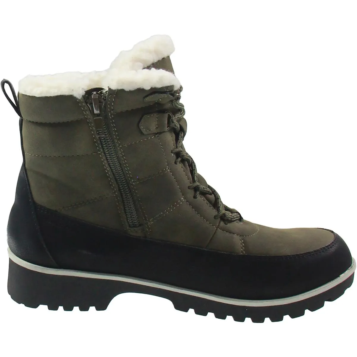 Womens Waterproof Faux Suede Winter & Snow Boots