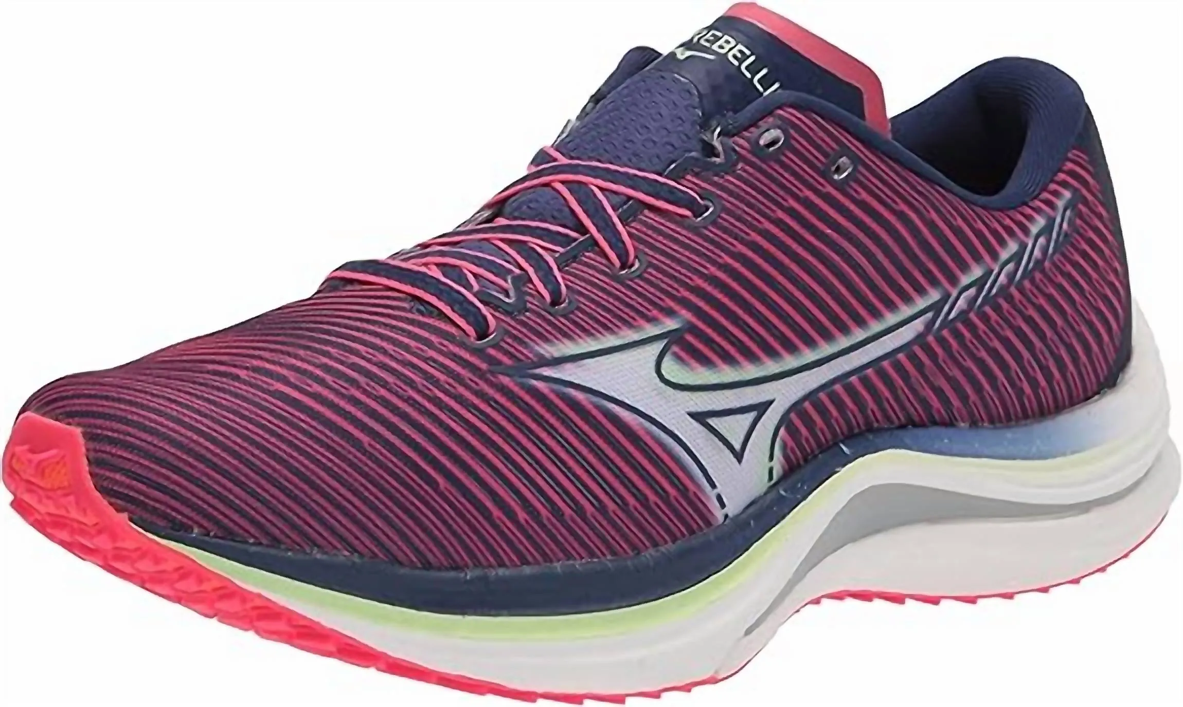 Women's Wave Rebellion Running Shoe In Diva Pink-Indigo White