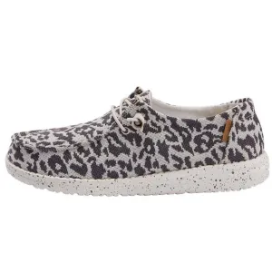 Women's Wendy Loafers In Woven Cheetah Grey