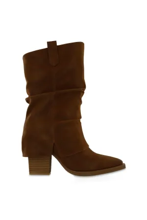 Women's West Boots In Cognac