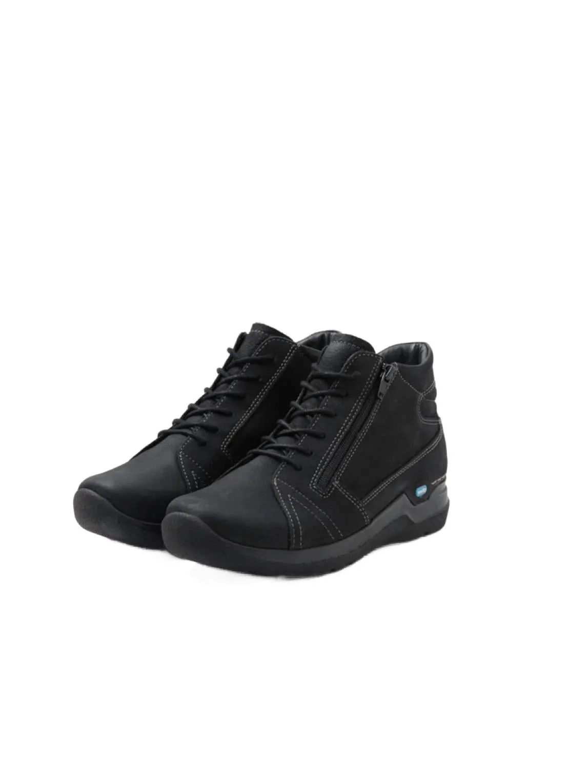 Women's Why Shoes In Black Nubuck