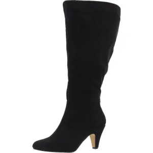 Womens Wide Calf Knee-High Boots