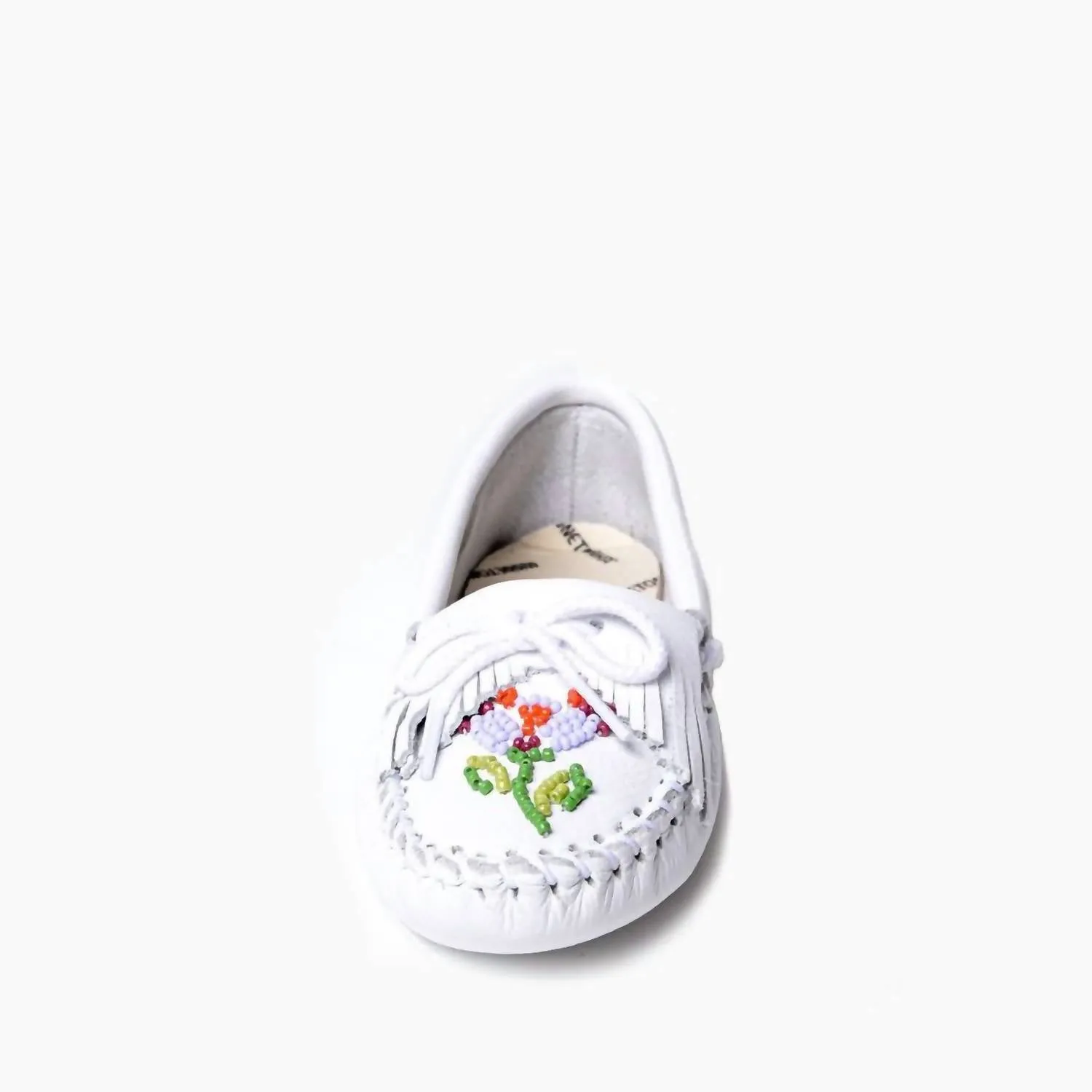 Women's Ziigwan Waabigwan Moccasin In White