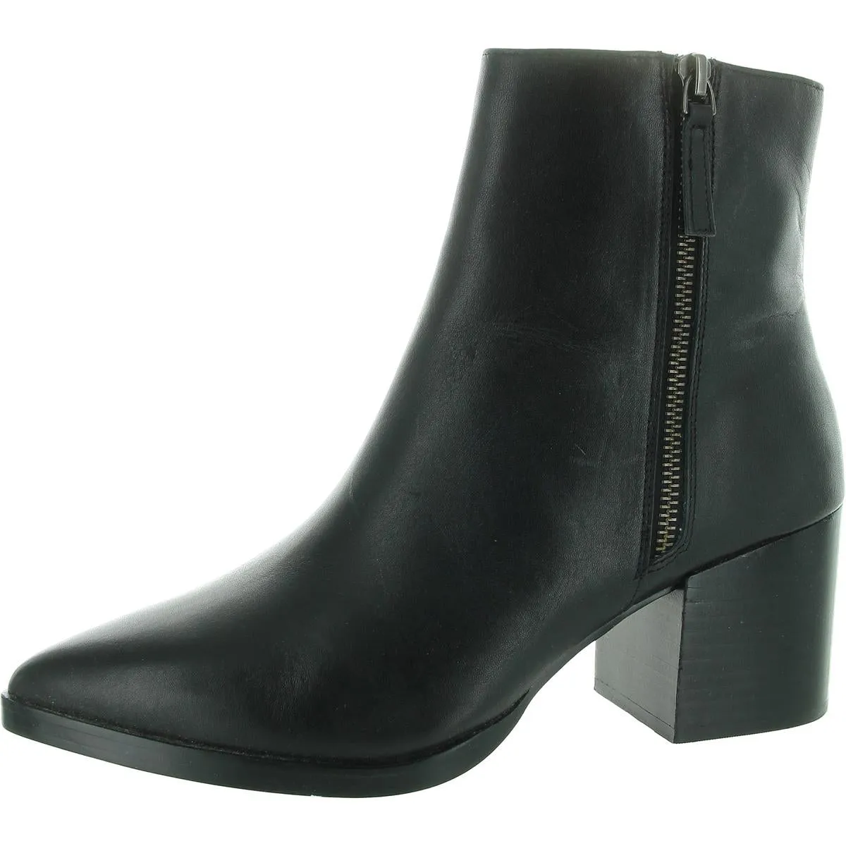 Womens Zipper Ankle Boots
