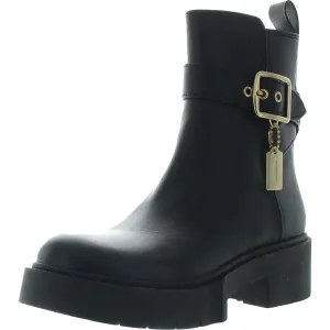 Womens Zipper Ankle Boots