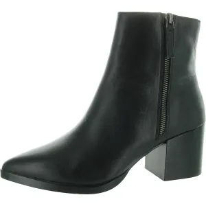 Womens Zipper Ankle Boots