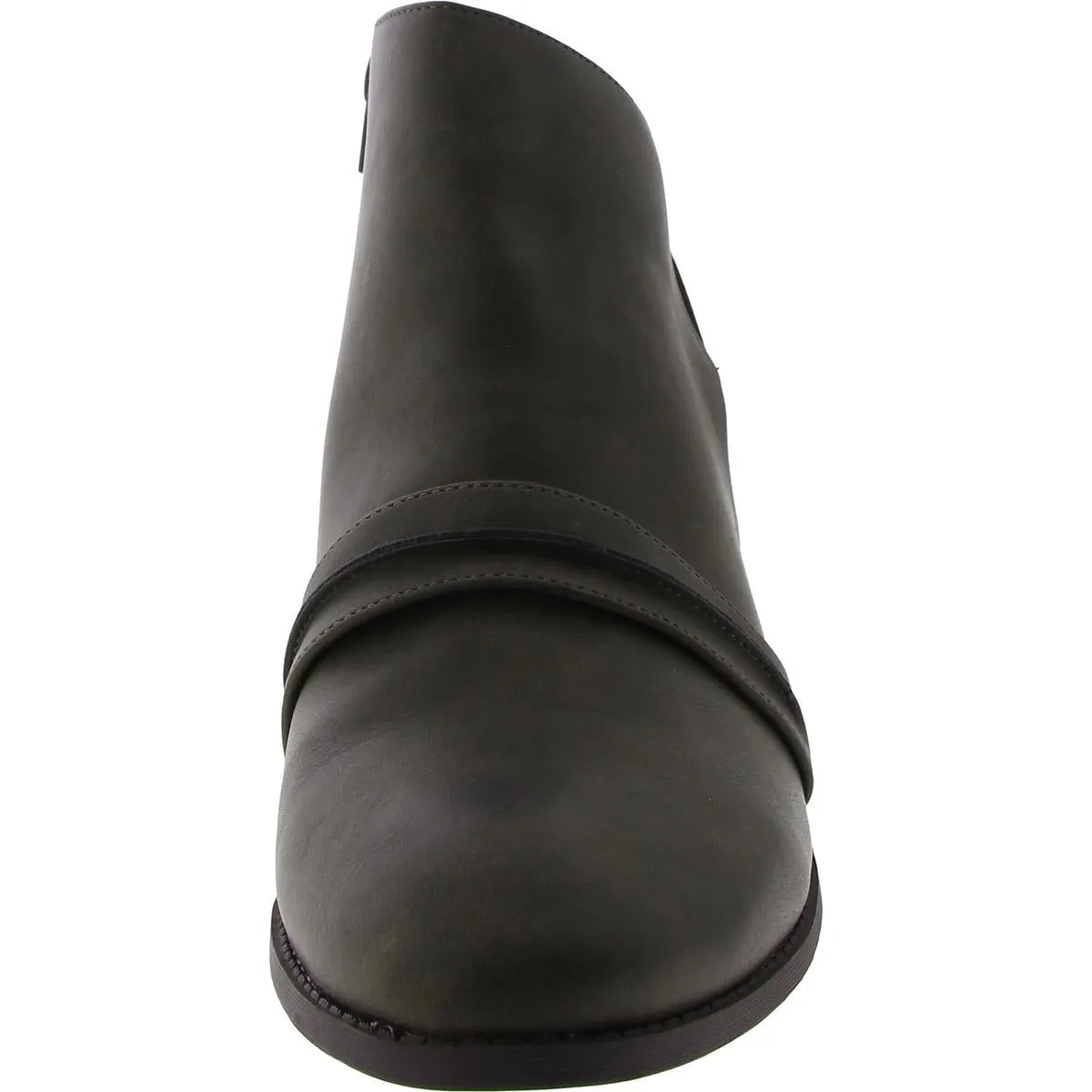 Womens Zipper Comfort Ankle Boots
