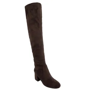 Womens Zipper Dressy Over-The-Knee Boots