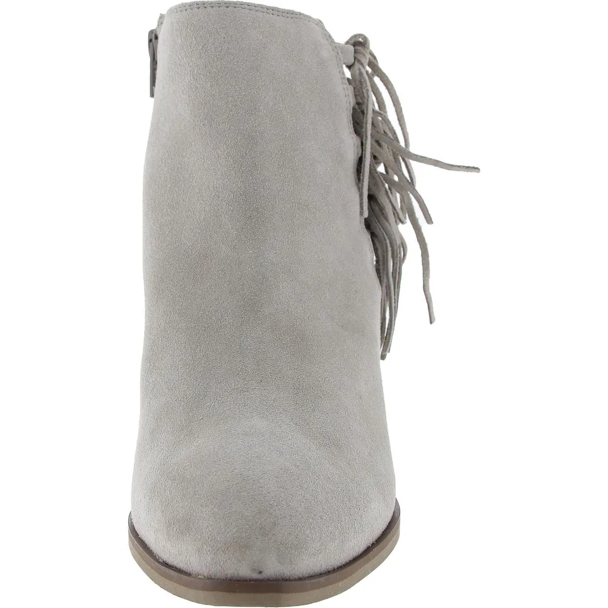 Womens Zipper Leather Ankle Boots