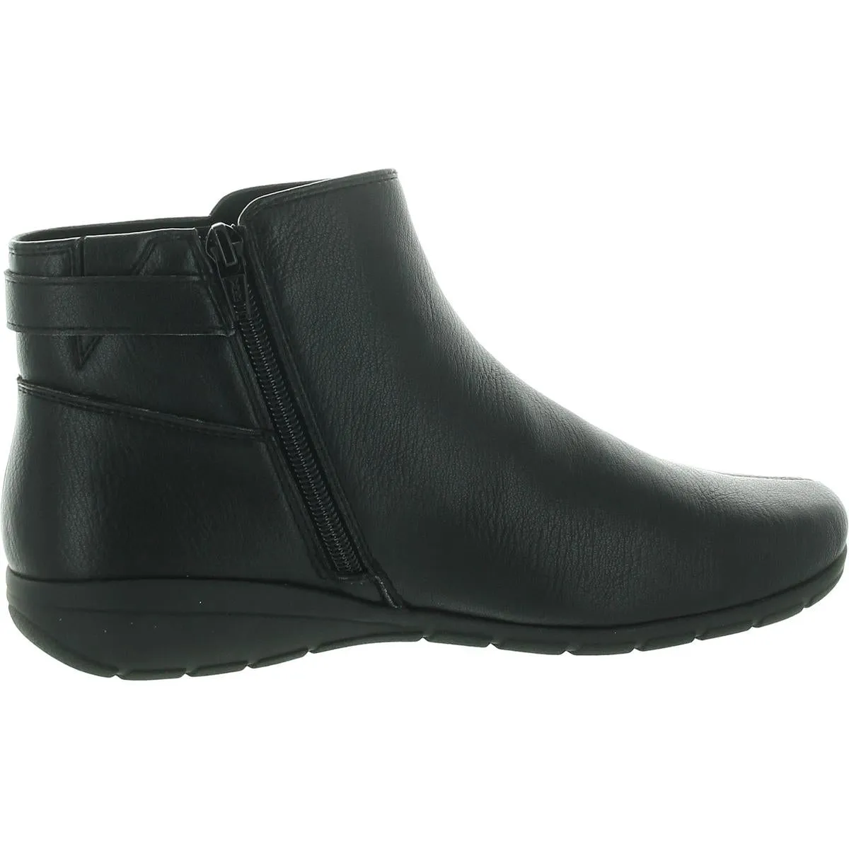 Womens Zipper Man Made Booties