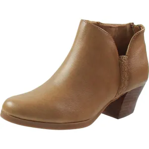 Womens Zipper Man Made Booties