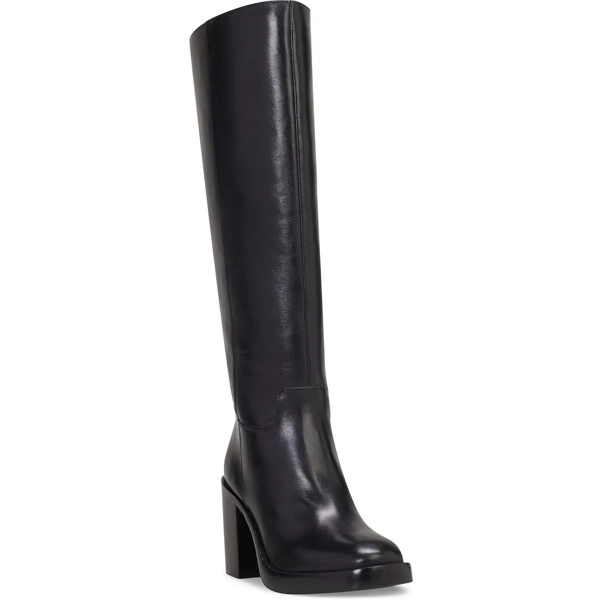 Womens Zipper Man Made Knee-High Boots