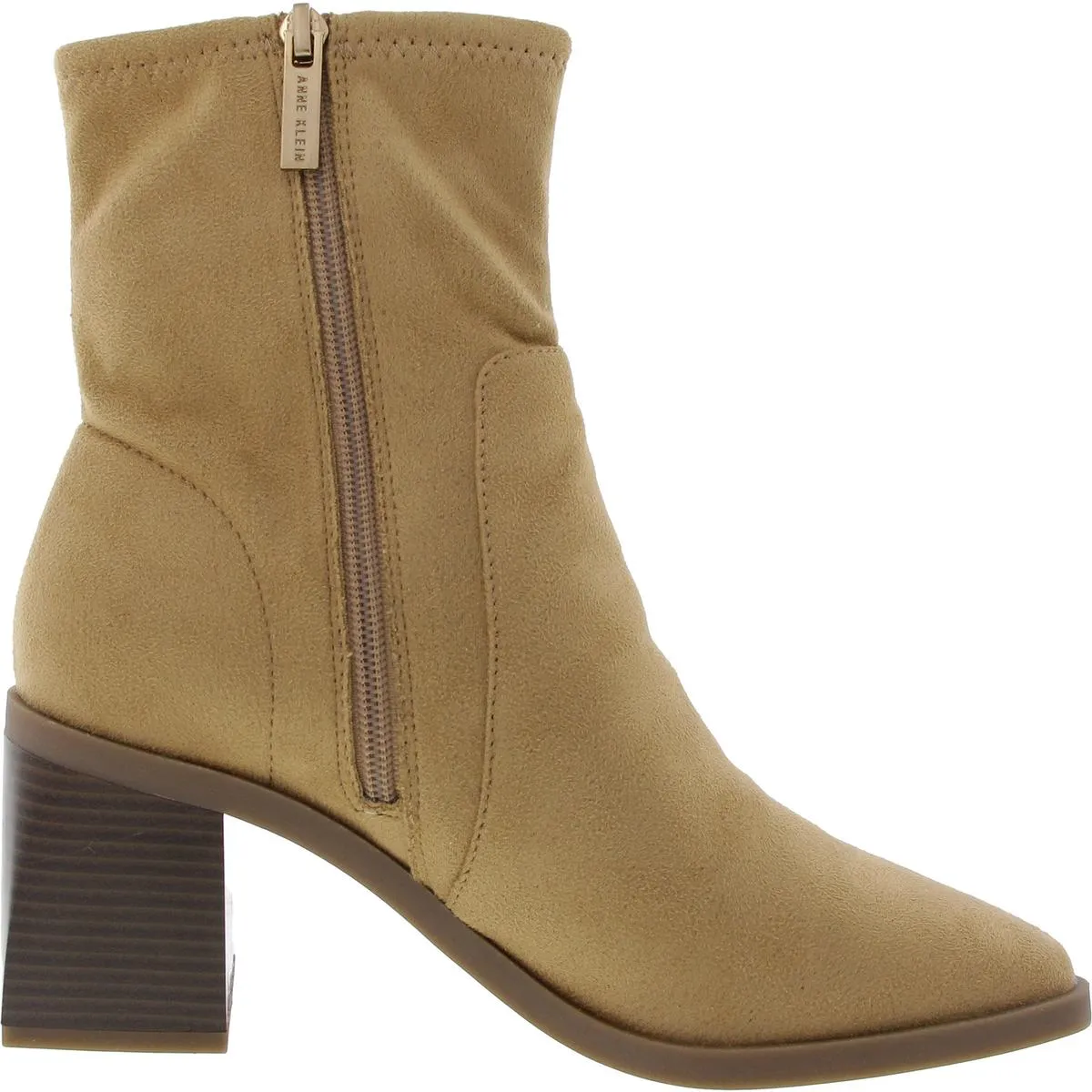 Womens Zipper Mid-Calf Boots
