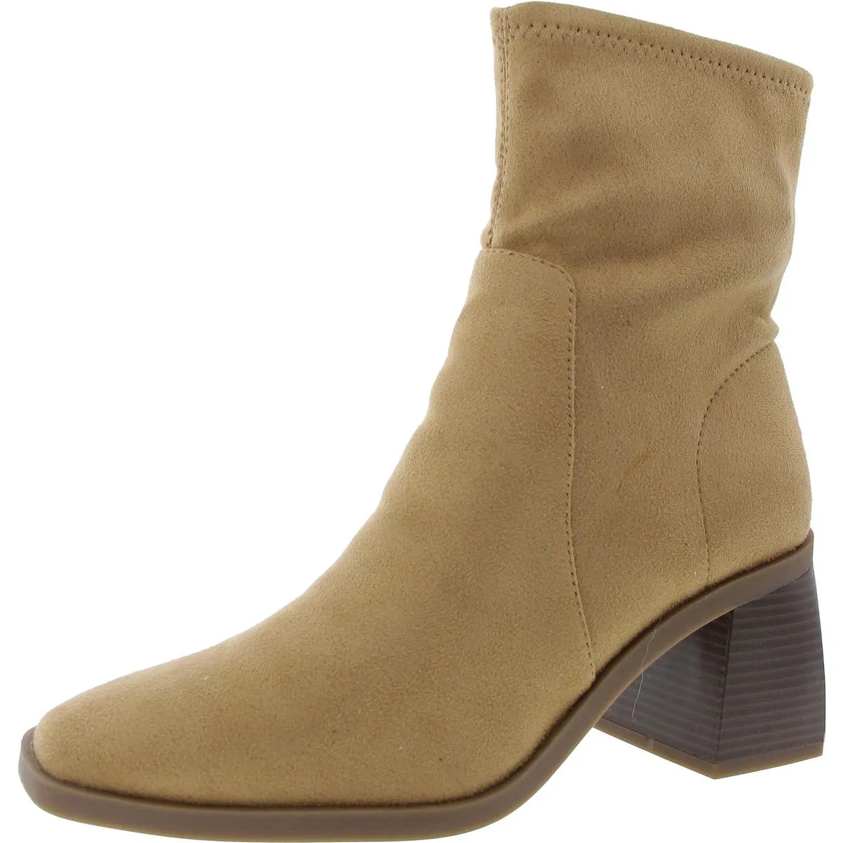 Womens Zipper Mid-Calf Boots