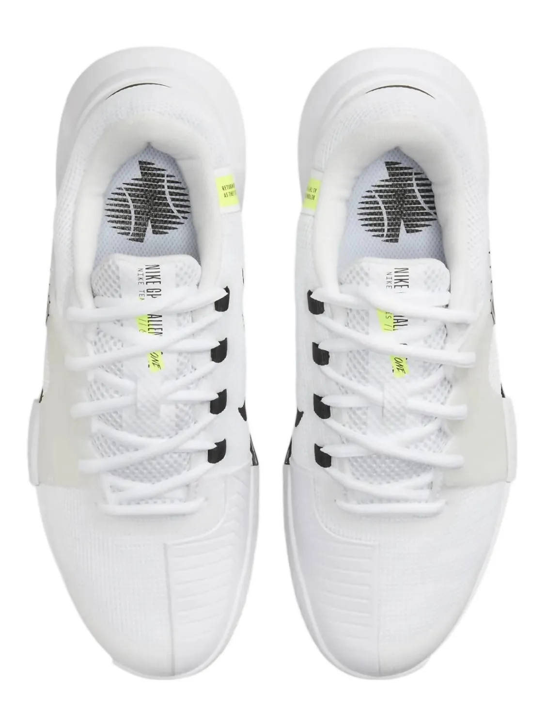 Women's Zoom Gp Challenge Shoes In White/white/black