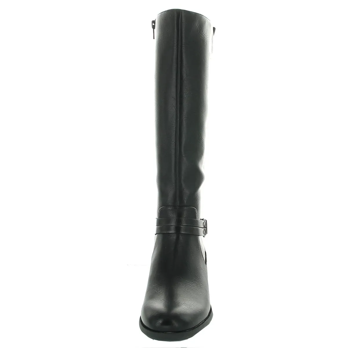 X-Anita Womens Faux Leather Knee-High Riding Boots