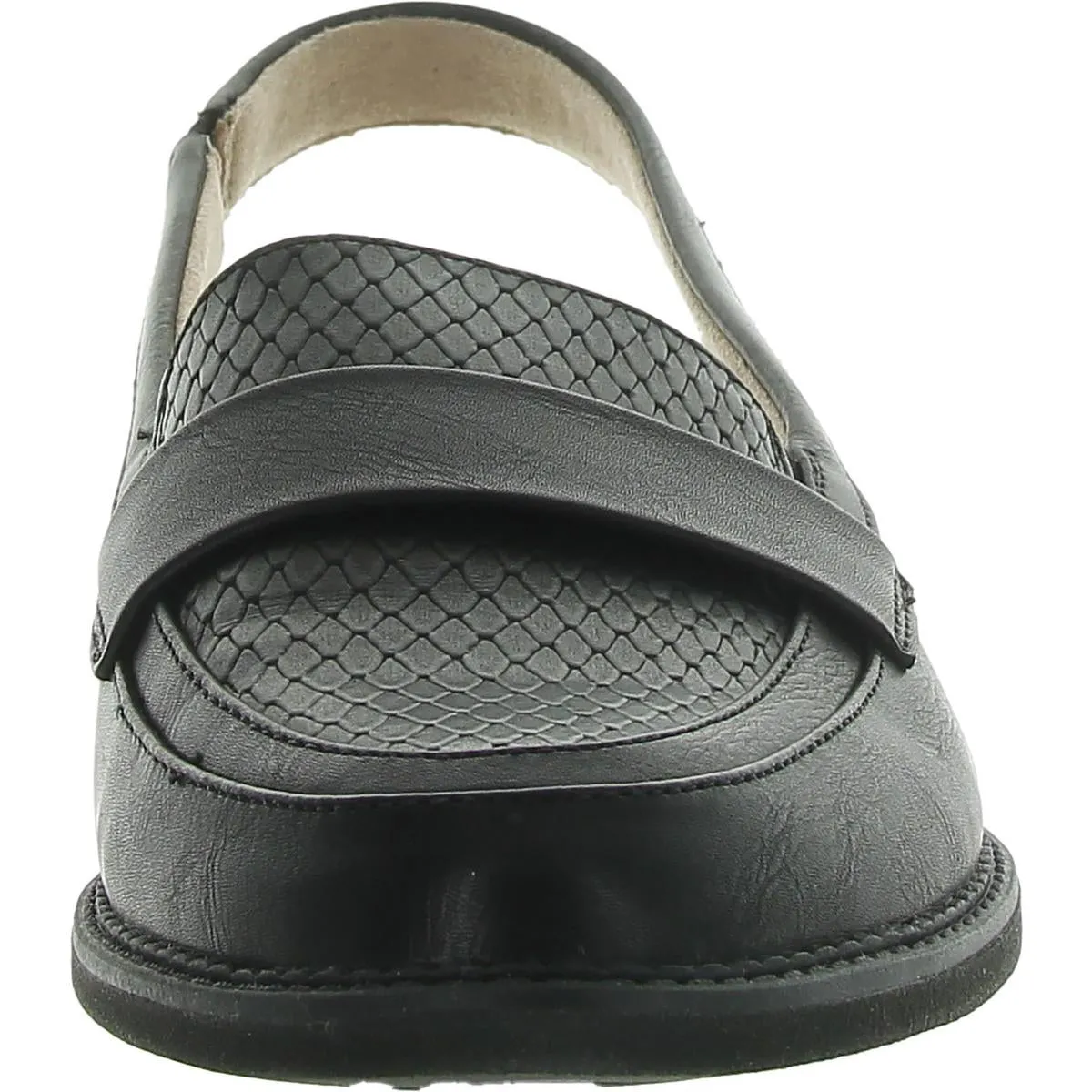 Yeah Womens Faux Leather Penny Loafers