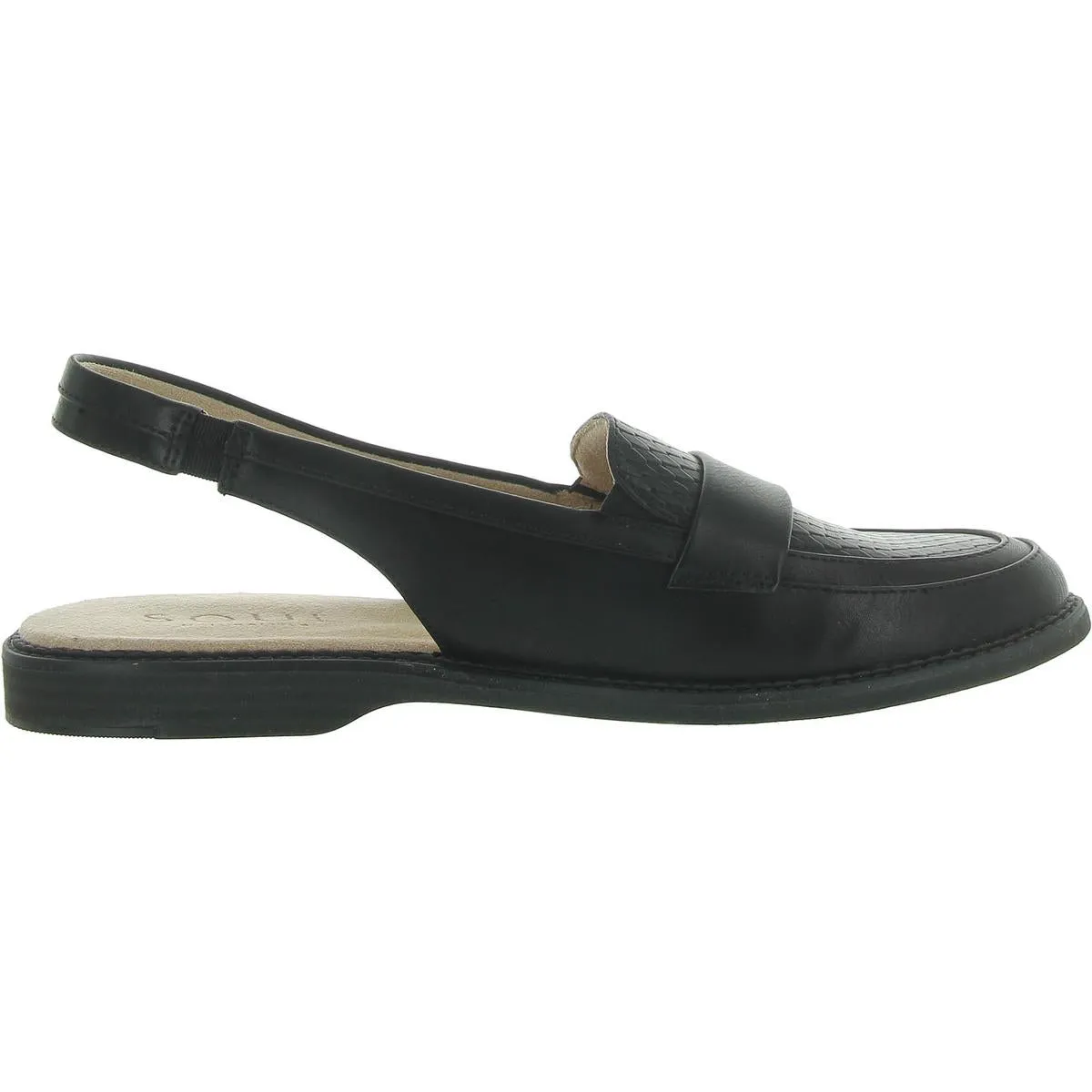 Yeah Womens Faux Leather Penny Loafers